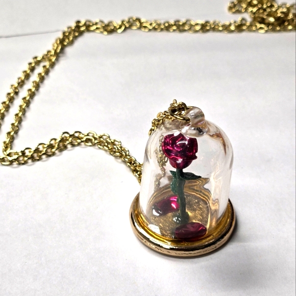 Disney Jewelry - Beauty and the Beast necklace